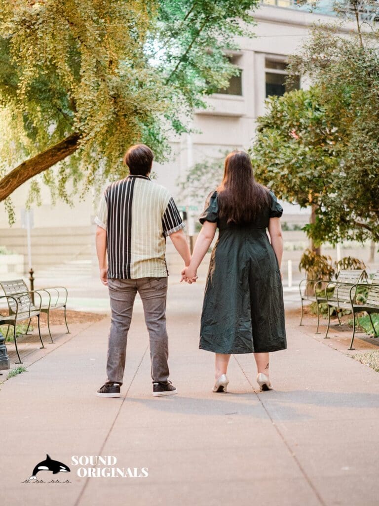 Lownsdale Square Engagement // Joshua + Samantha -