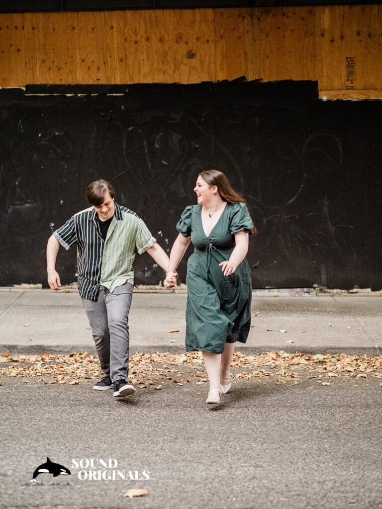 Lownsdale Square Engagement // Joshua + Samantha -