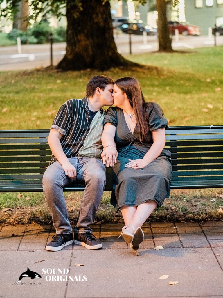 Lownsdale Square Engagement // Joshua + Samantha -