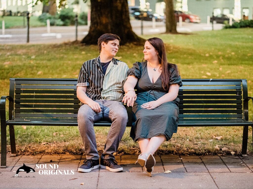 Lownsdale Square Engagement // Joshua + Samantha -