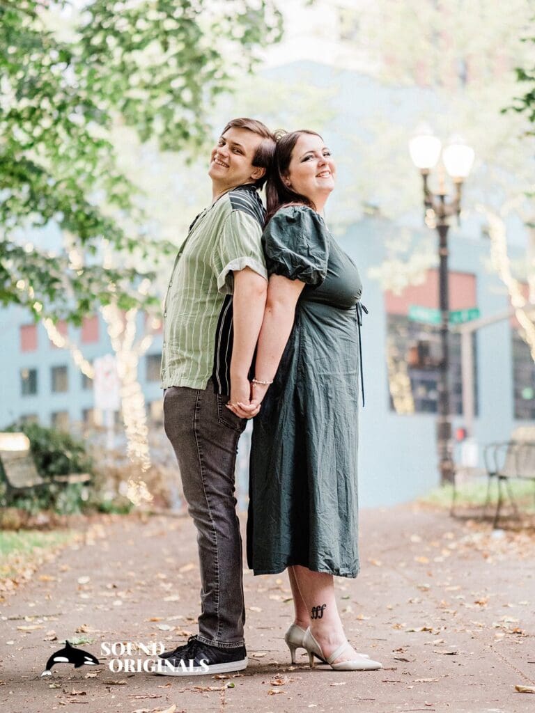 Lownsdale Square Engagement // Joshua + Samantha -