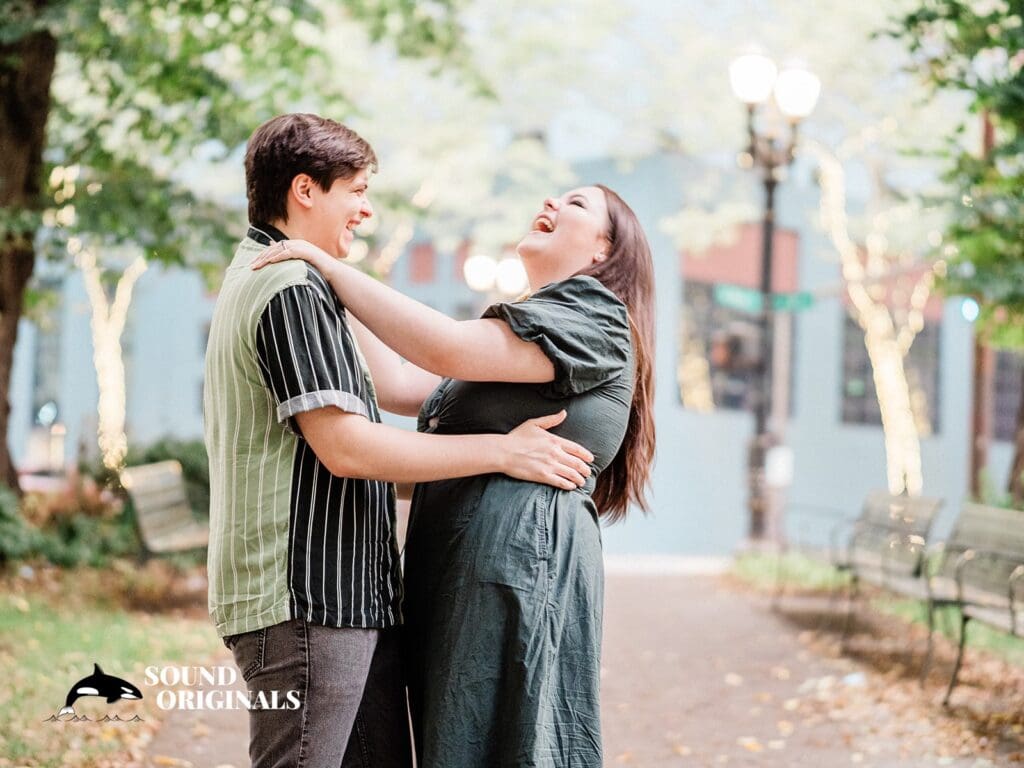 Lownsdale Square Engagement // Joshua + Samantha -