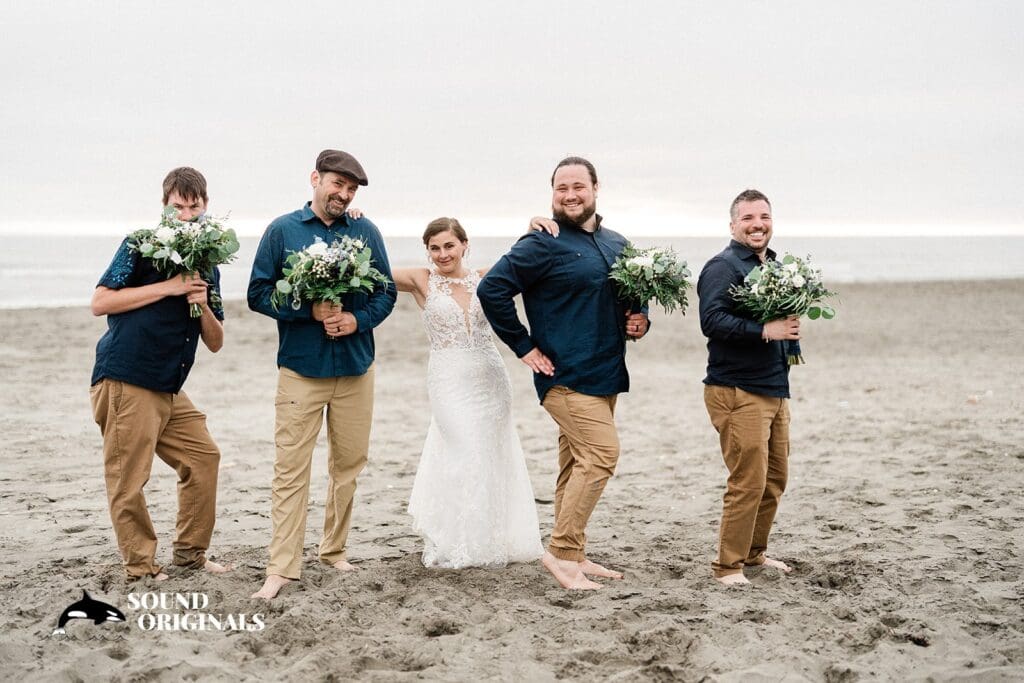 Ocean Shores Wedding // Jenny + Brydon -