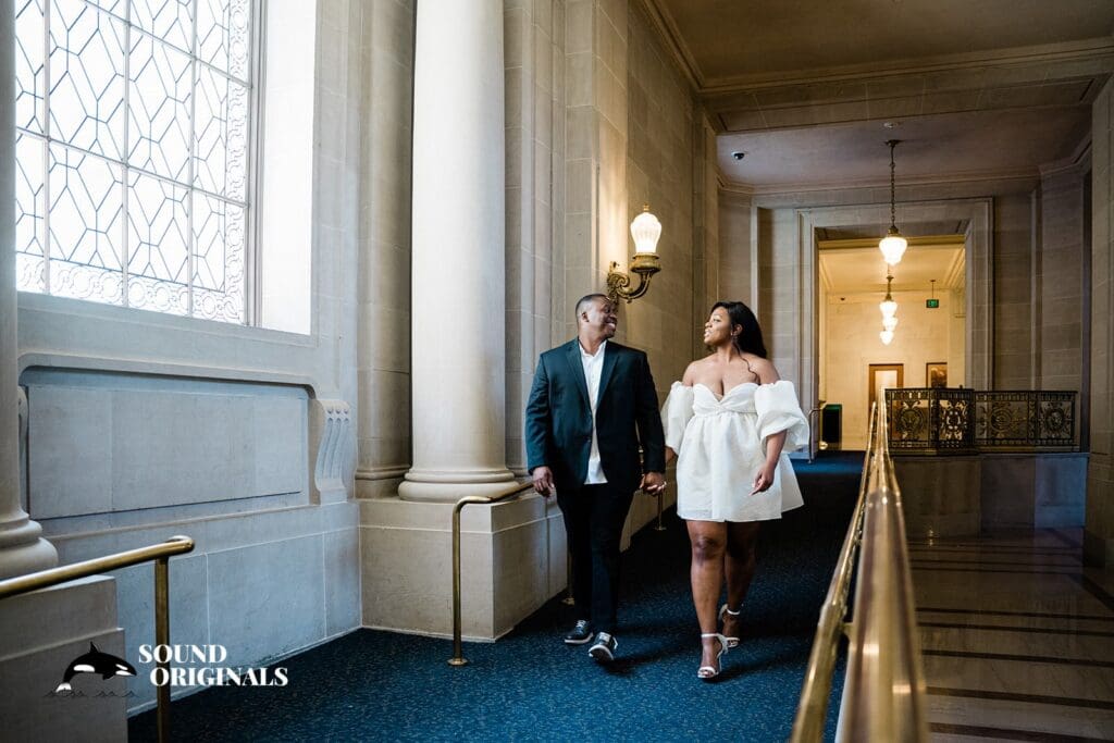 San Francisco City Hall Engagement // Desiree & Myles -