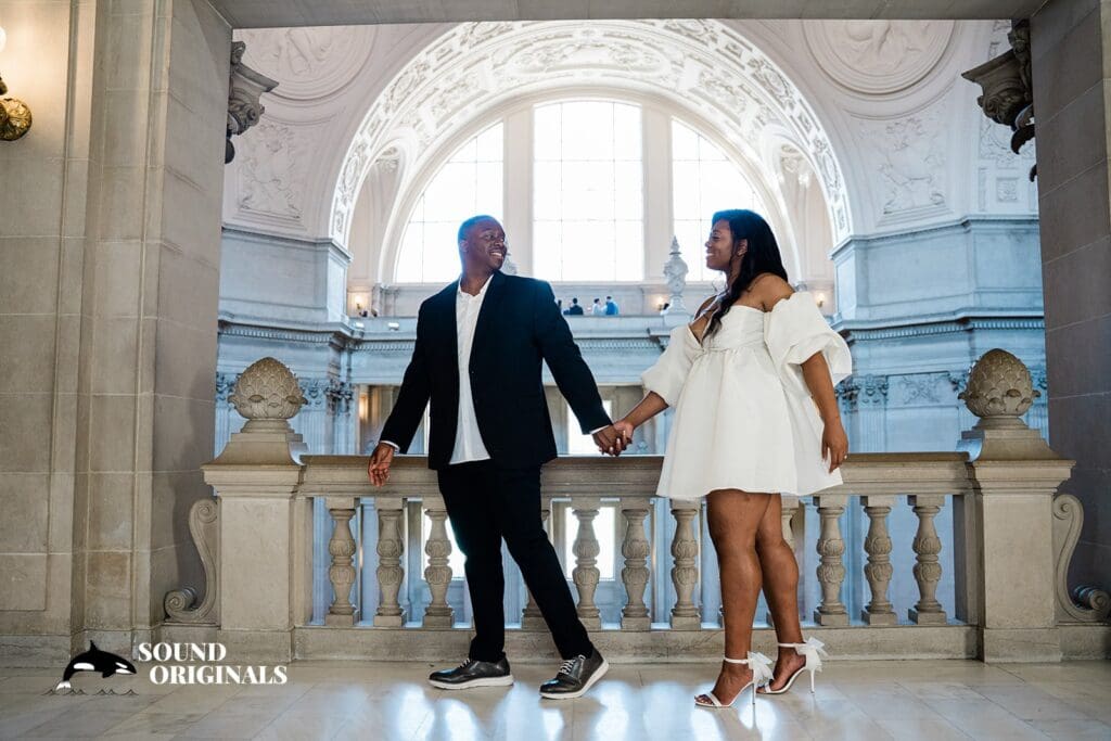 San Francisco City Hall Engagement // Desiree & Myles -