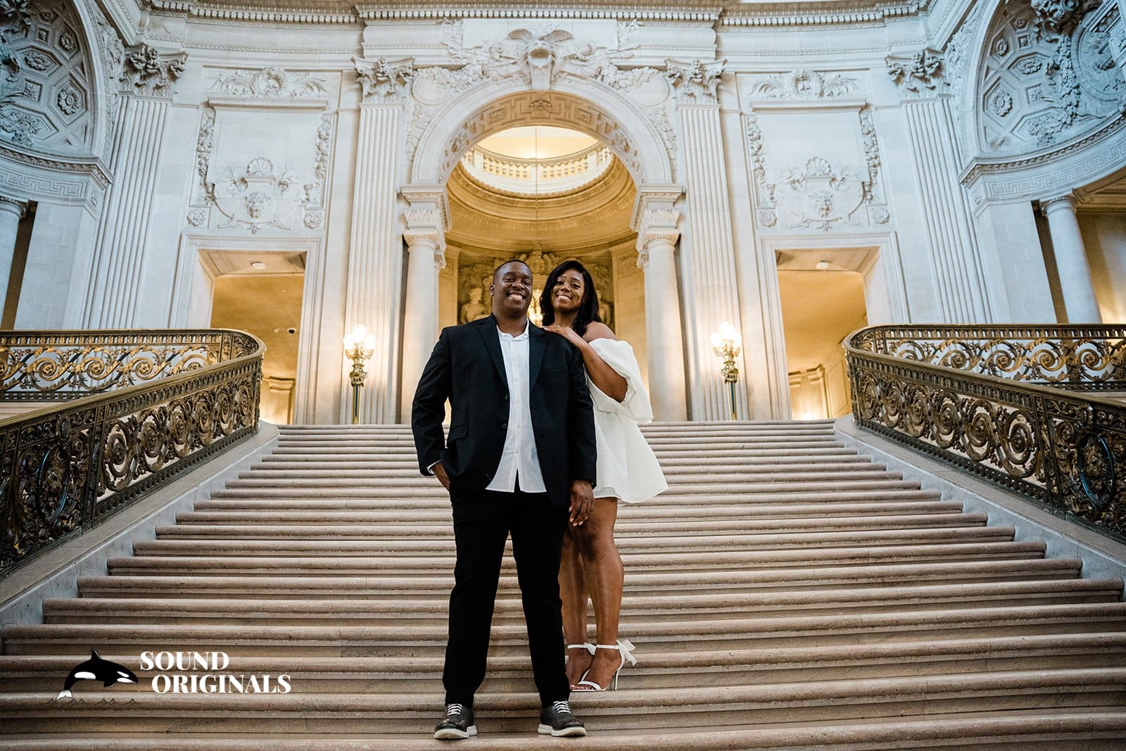 San Francisco City Hall Engagement // Desiree + Myles -