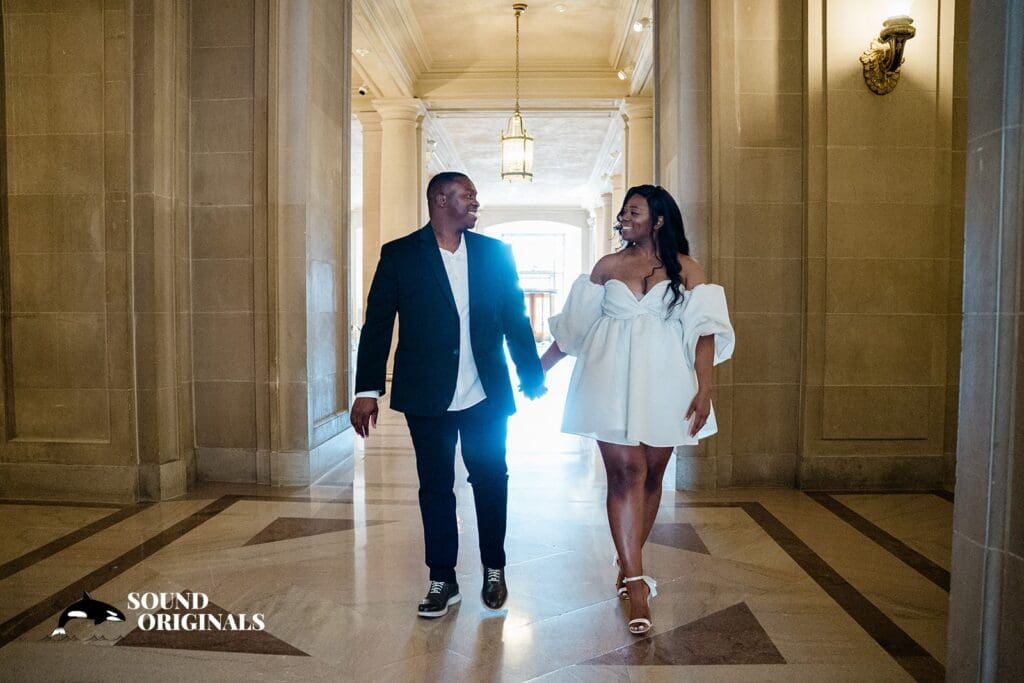 San Francisco City Hall Engagement // Desiree & Myles -