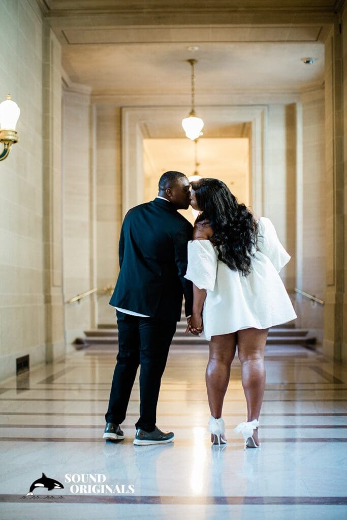 San Francisco City Hall Engagement // Desiree & Myles -