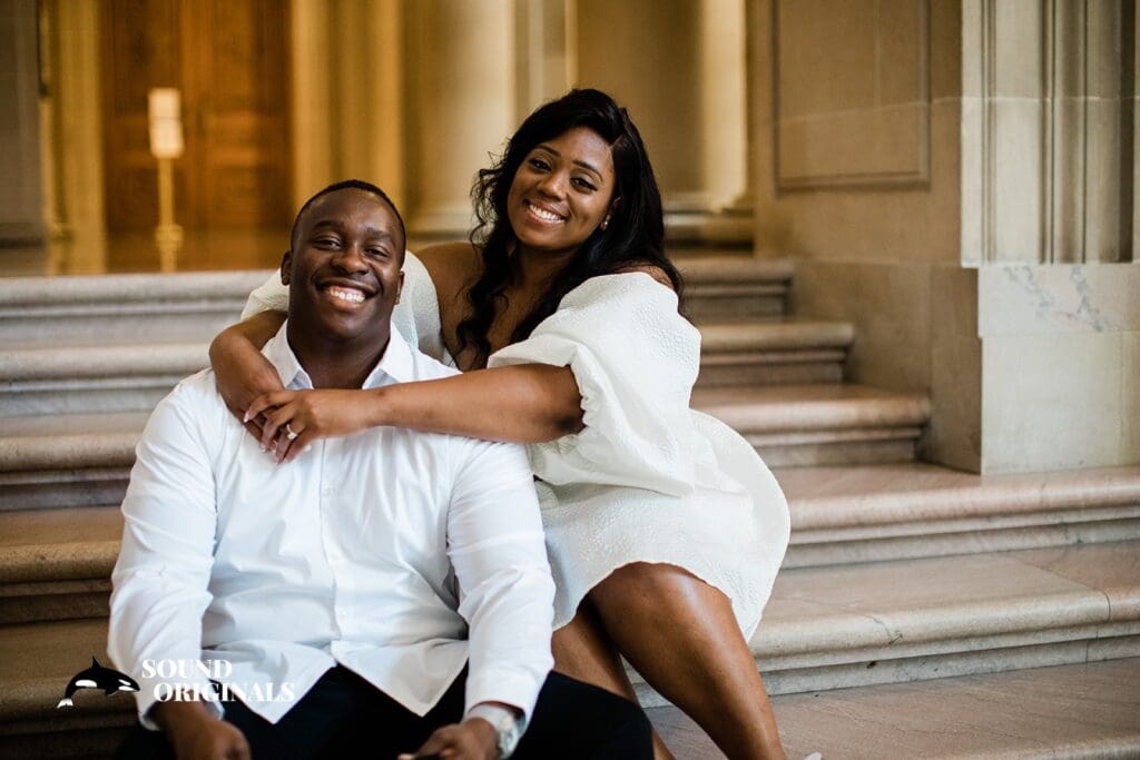 San Francisco City Hall Engagement // Desiree & Myles -