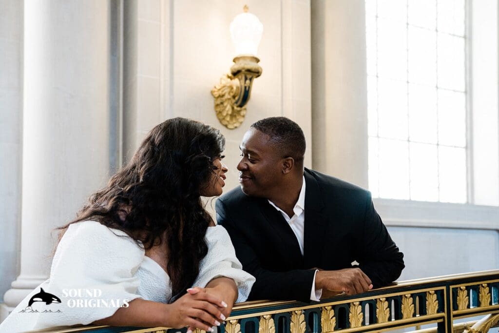 San Francisco City Hall Engagement // Desiree & Myles -