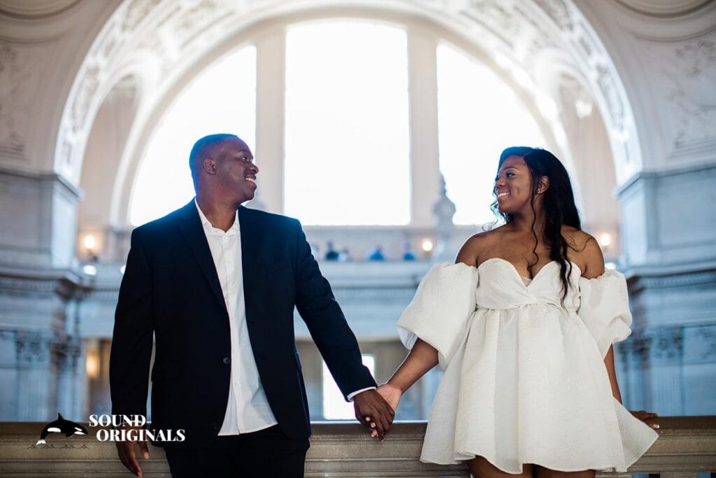 San Francisco City Hall Engagement // Desiree & Myles -