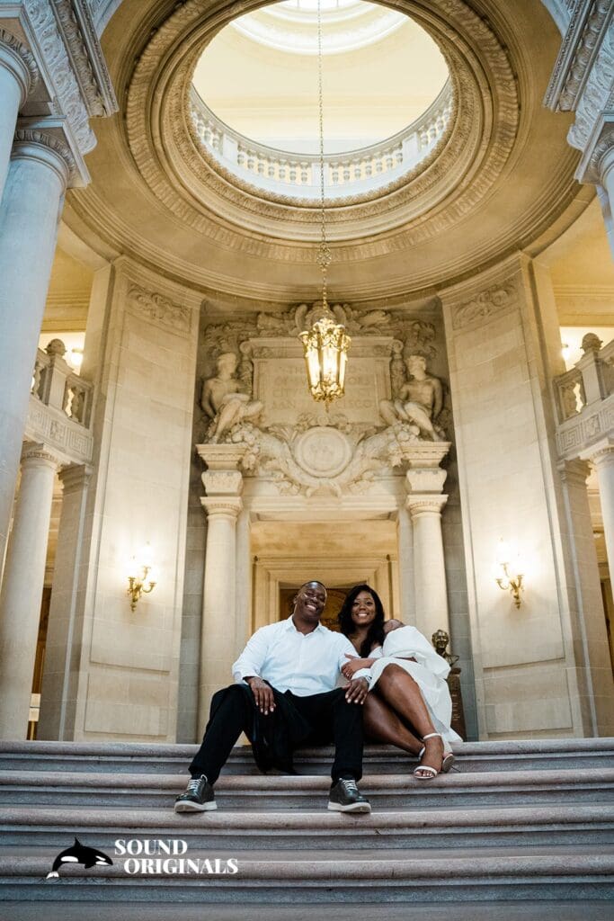 San Francisco City Hall Engagement // Desiree & Myles -