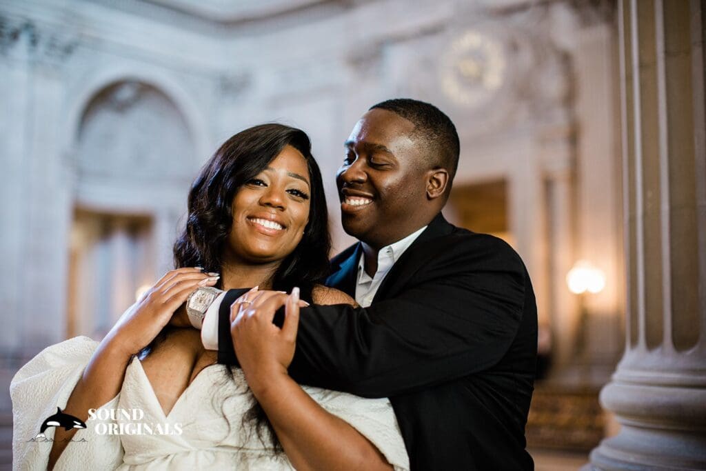 San Francisco City Hall Engagement // Desiree & Myles -