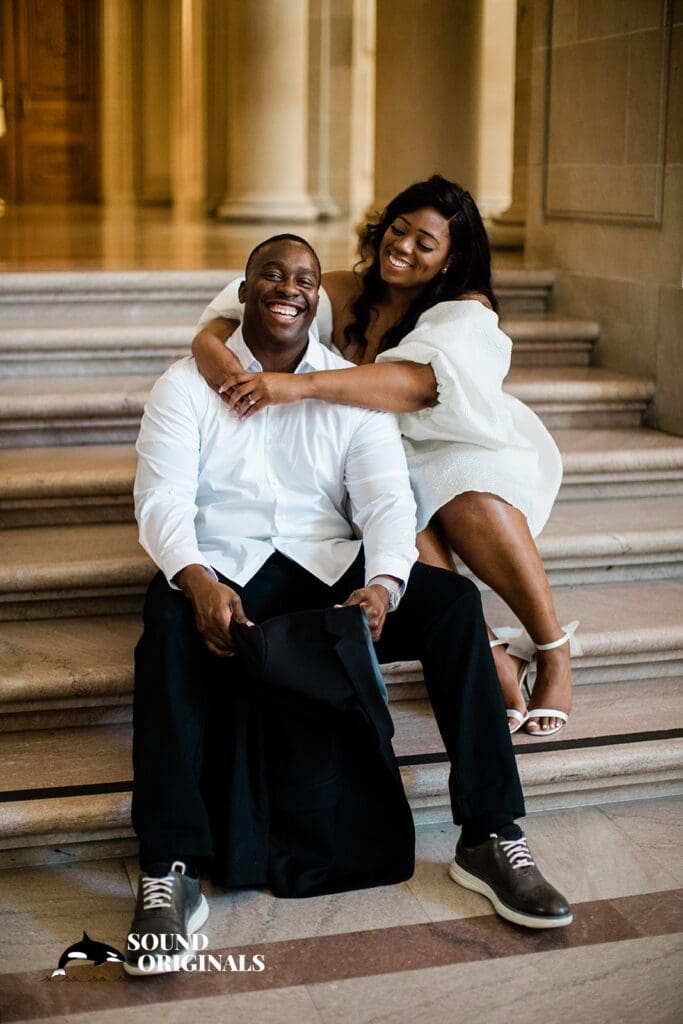 San Francisco City Hall Engagement // Desiree & Myles -