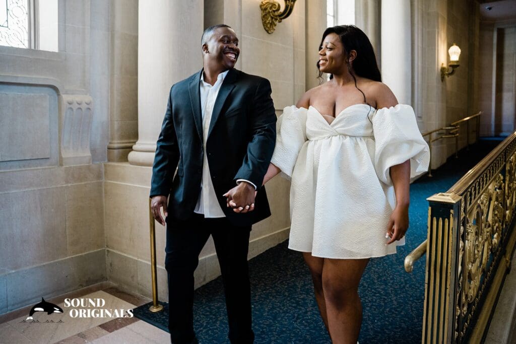 San Francisco City Hall Engagement // Desiree & Myles -