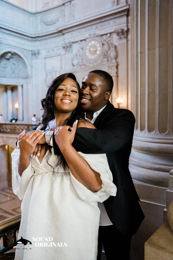 San Francisco City Hall Engagement // Desiree & Myles -