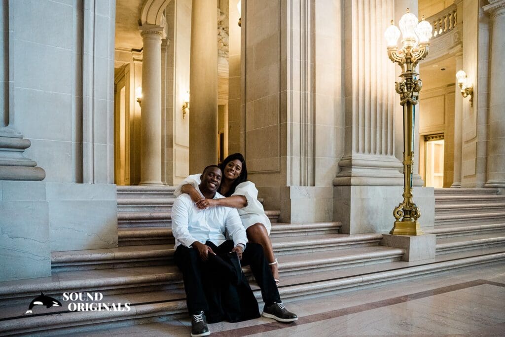 San Francisco City Hall Engagement // Desiree & Myles -