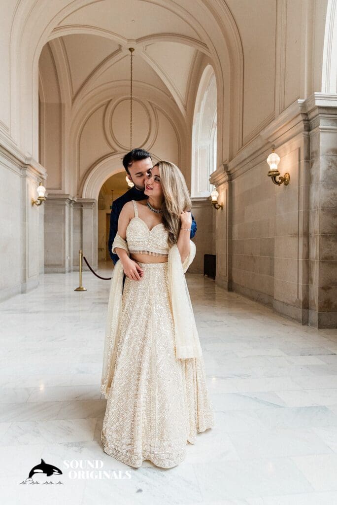 San Francisco City Hall Wedding // Nupur + Aniket -