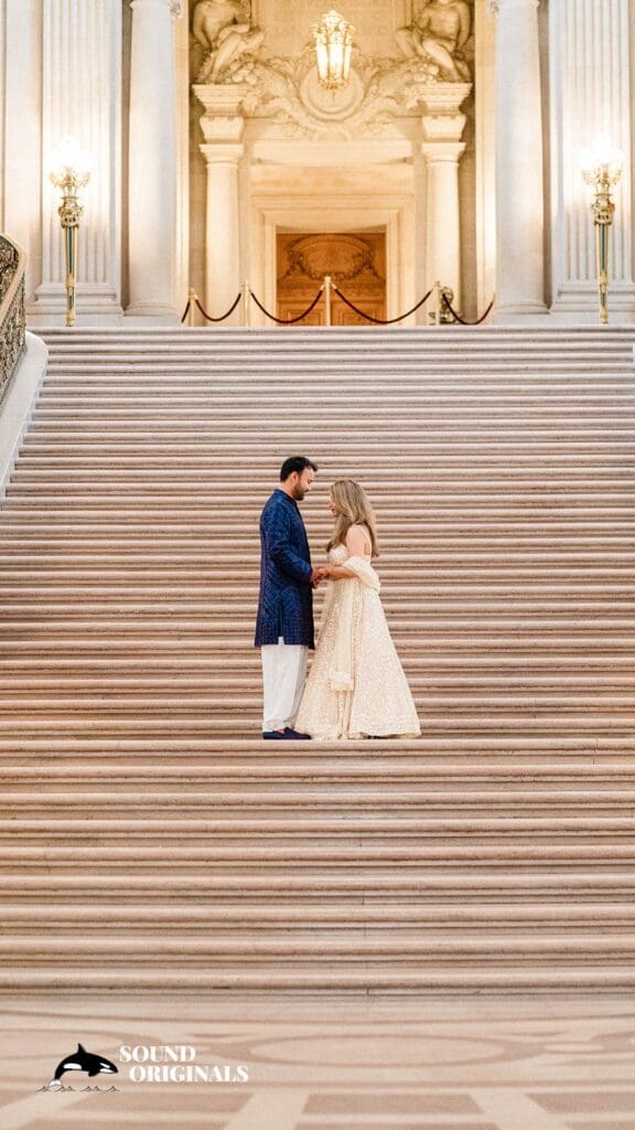 San Francisco City Hall Wedding // Nupur + Aniket -