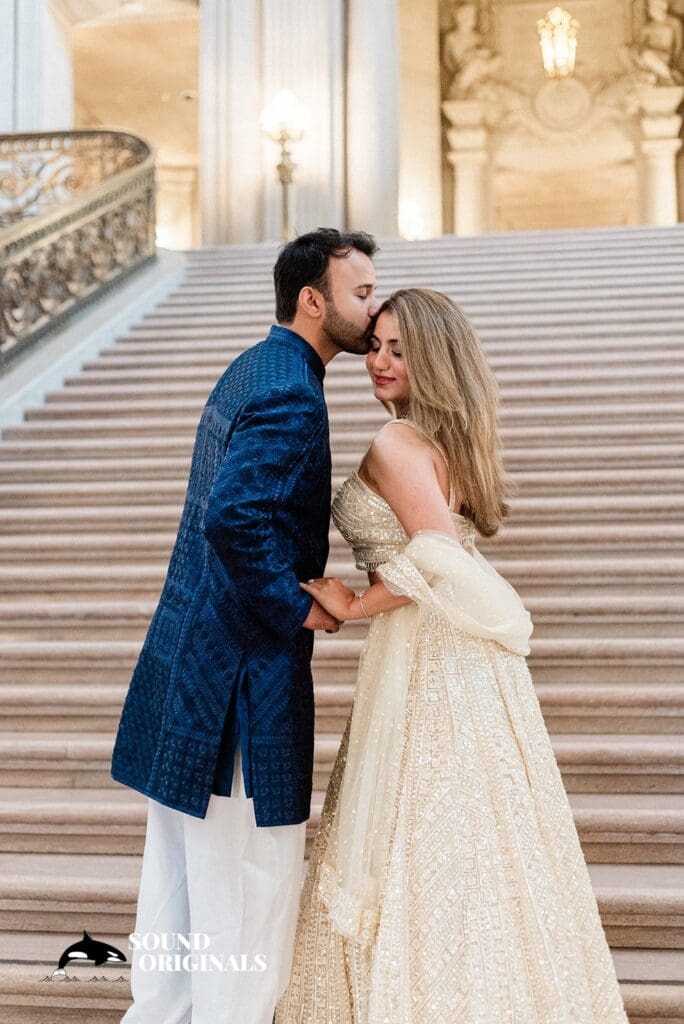 San Francisco City Hall Wedding // Nupur + Aniket -