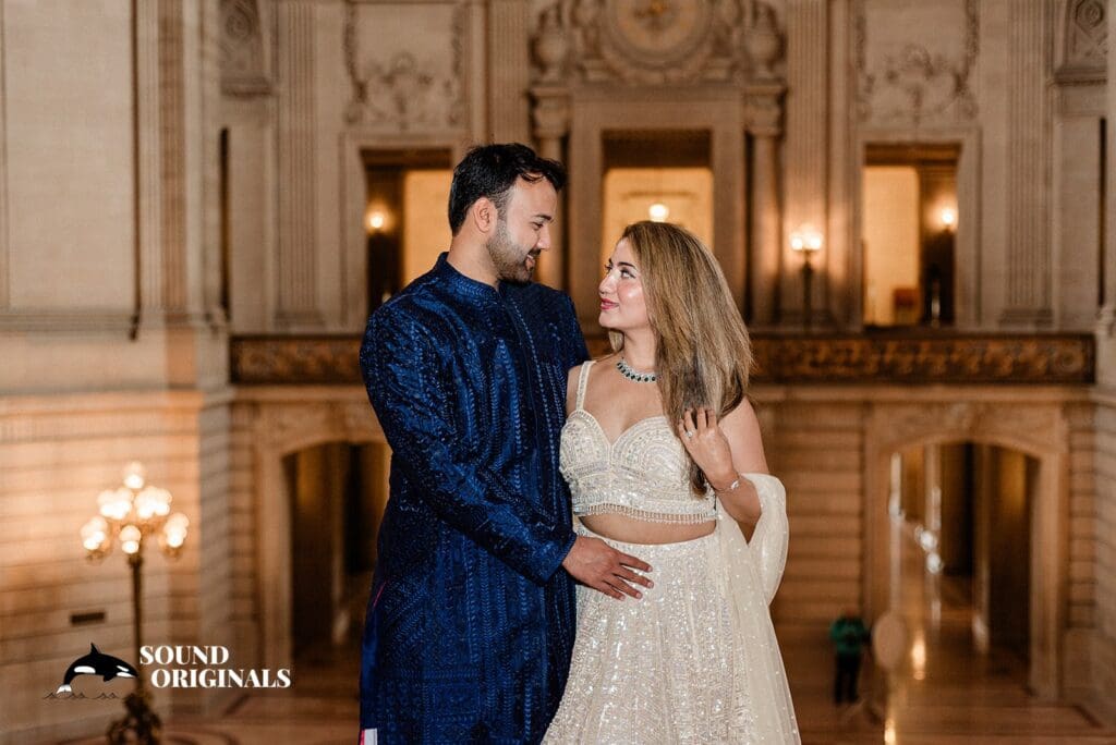 San Francisco City Hall Wedding // Nupur + Aniket -