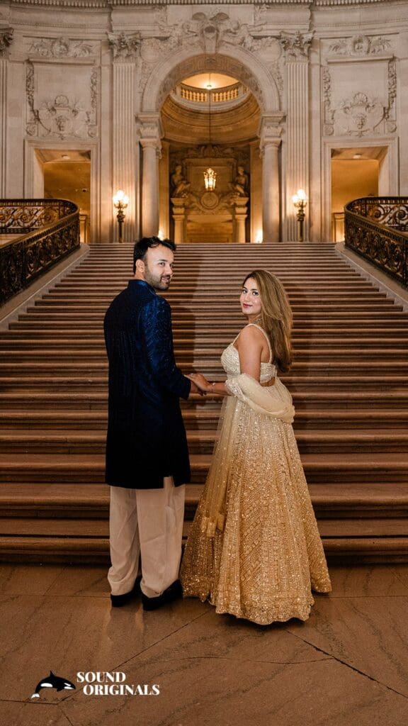 San Francisco City Hall Wedding // Nupur + Aniket -