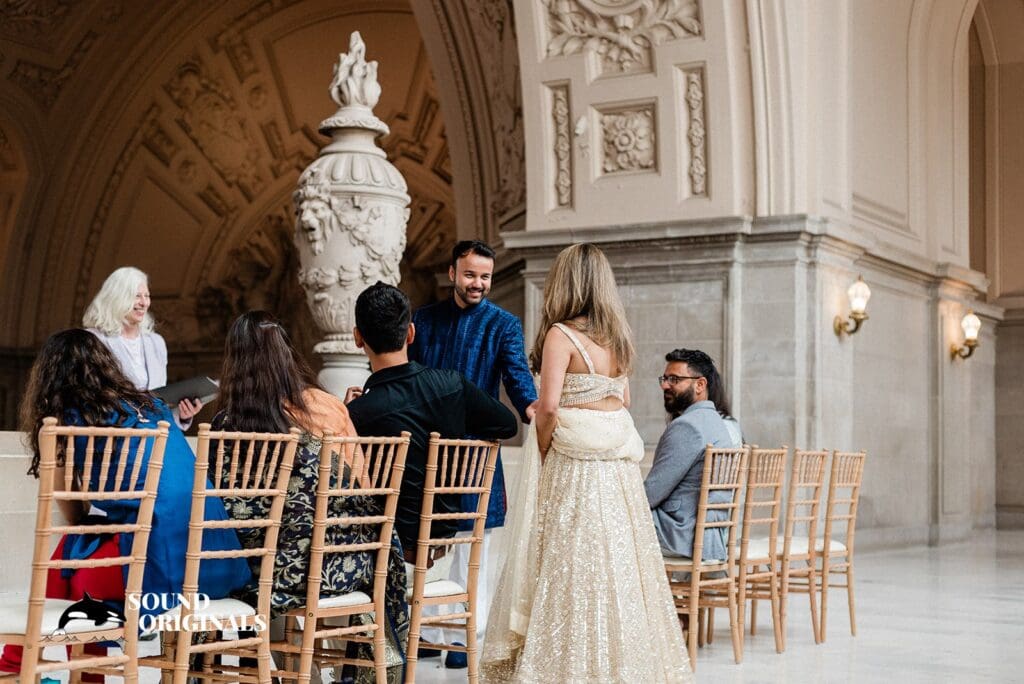 San Francisco City Hall Wedding // Nupur + Aniket -