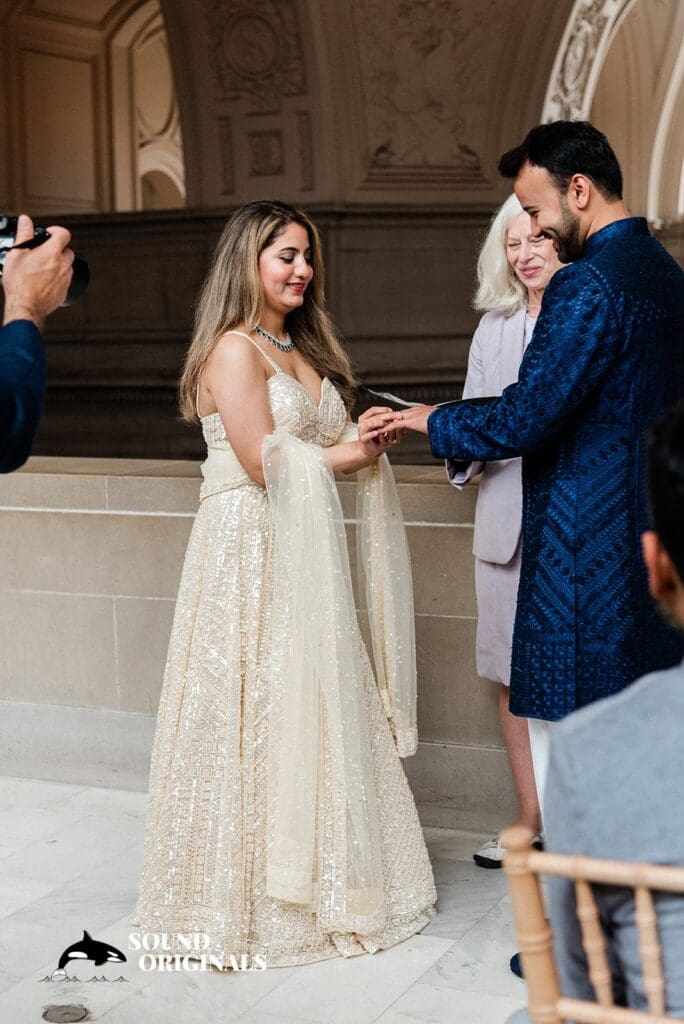 San Francisco City Hall Wedding // Nupur + Aniket -