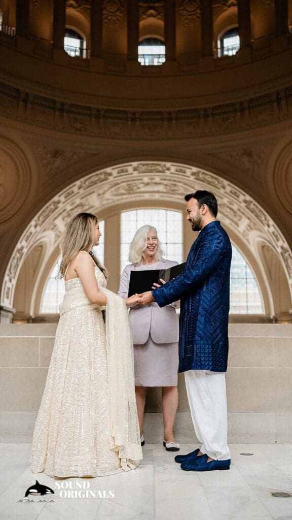 San Francisco City Hall Wedding // Nupur + Aniket -