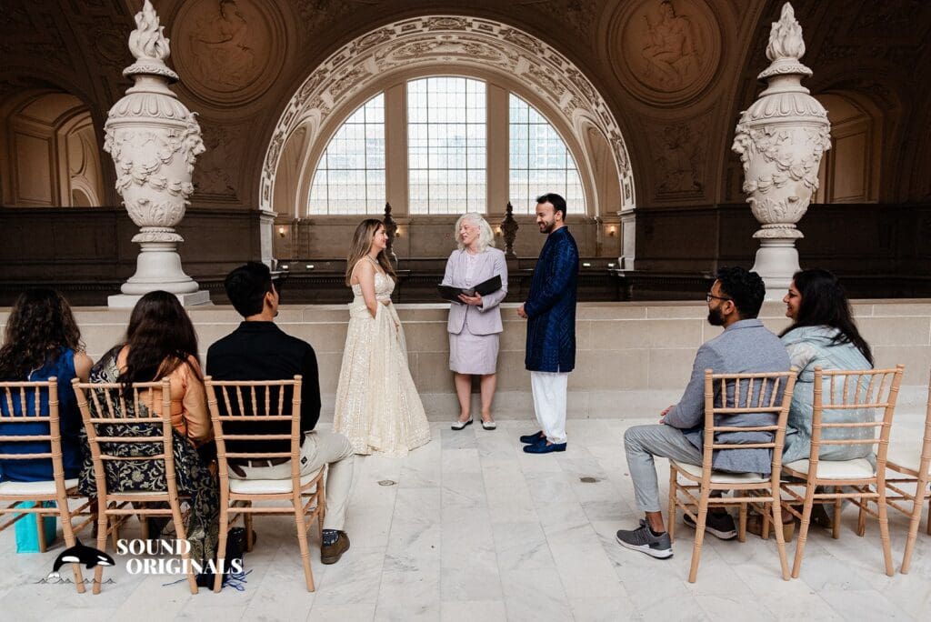 San Francisco City Hall Wedding // Nupur + Aniket -