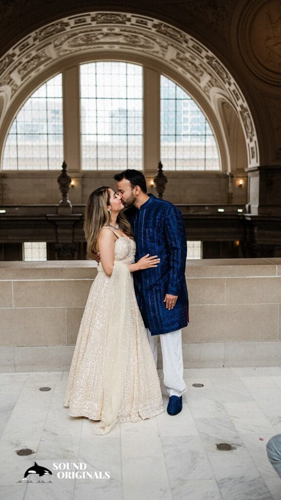San Francisco City Hall Wedding // Nupur + Aniket -