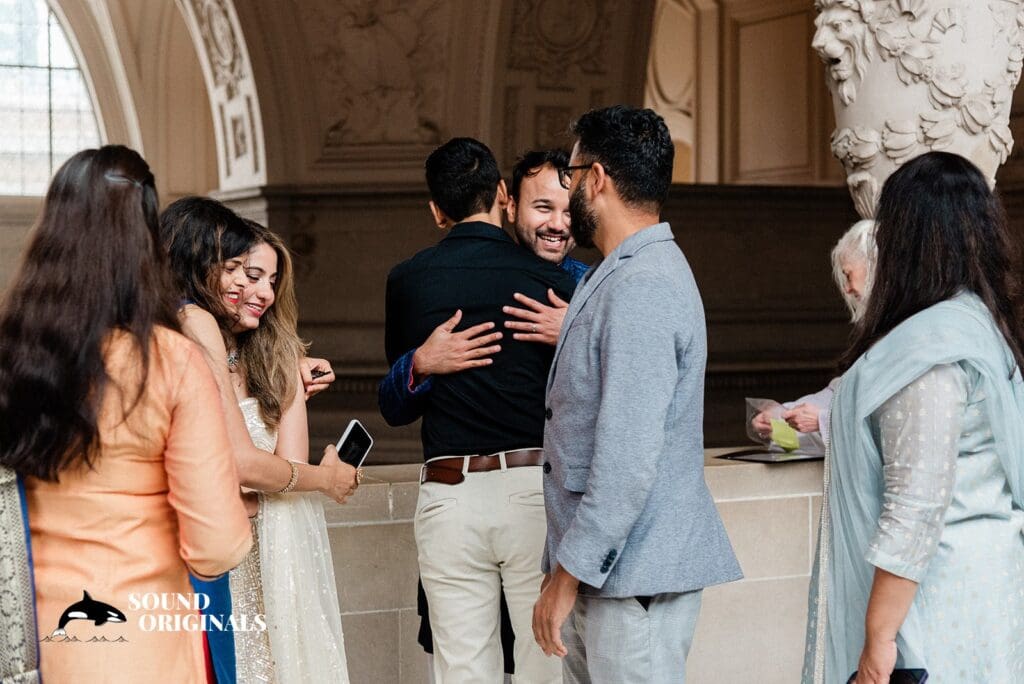 San Francisco City Hall Wedding // Nupur + Aniket -