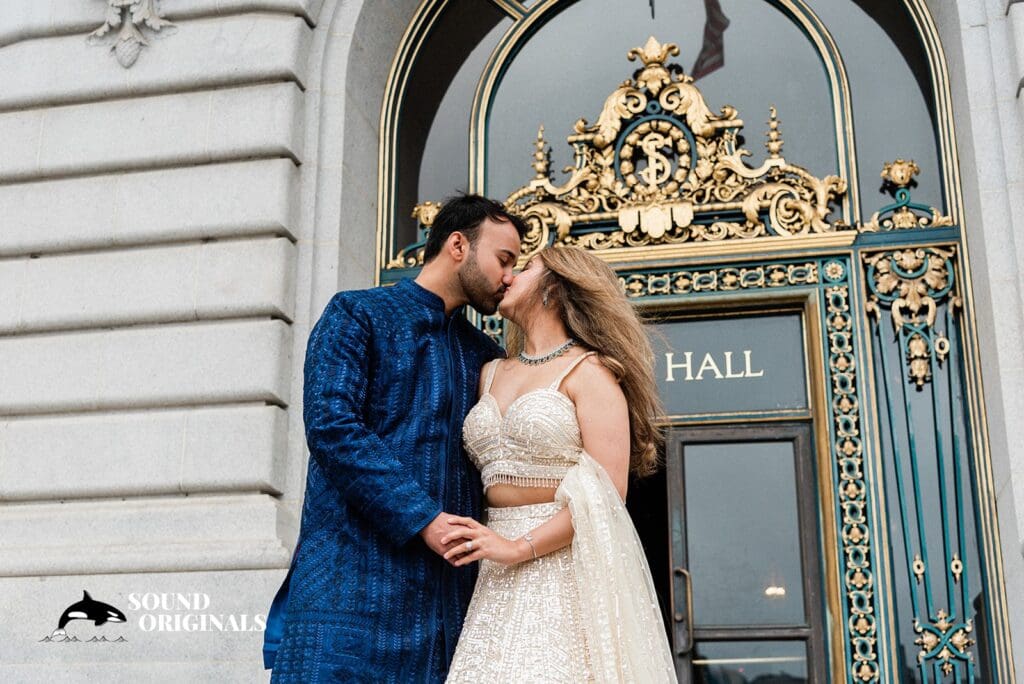 San Francisco City Hall Wedding // Nupur + Aniket -