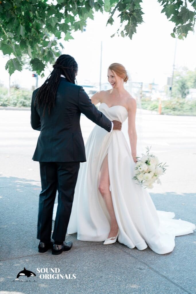 AXIS Pioneer Square Wedding // Kelly + Marcus -
