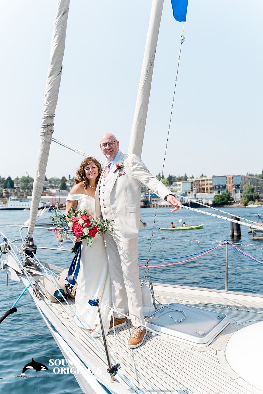 Eventide Lake Union Wedding // Lisa + Simon -