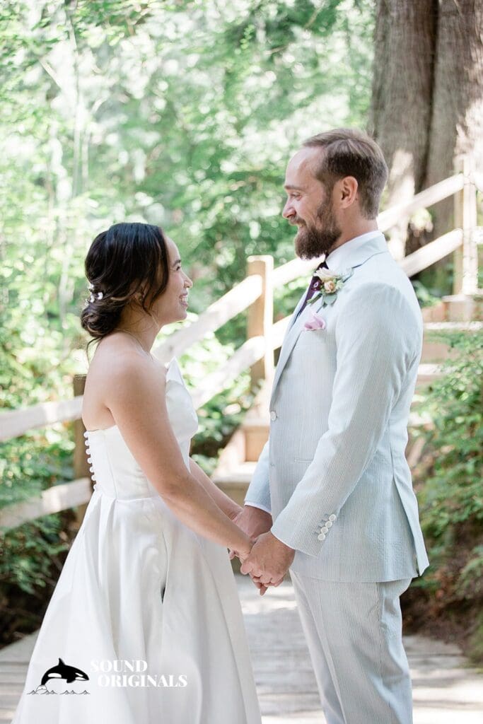 Gray Bridge Wedding // Van + Andrew -