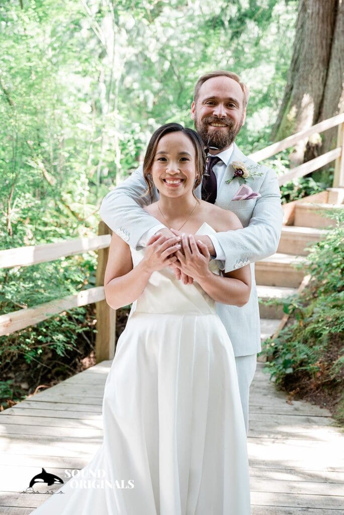 Gray Bridge Wedding // Van + Andrew -