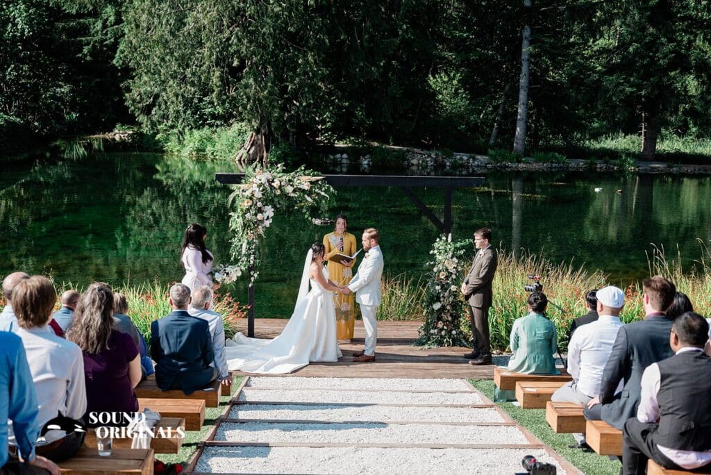 Gray Bridge Wedding // Van + Andrew -