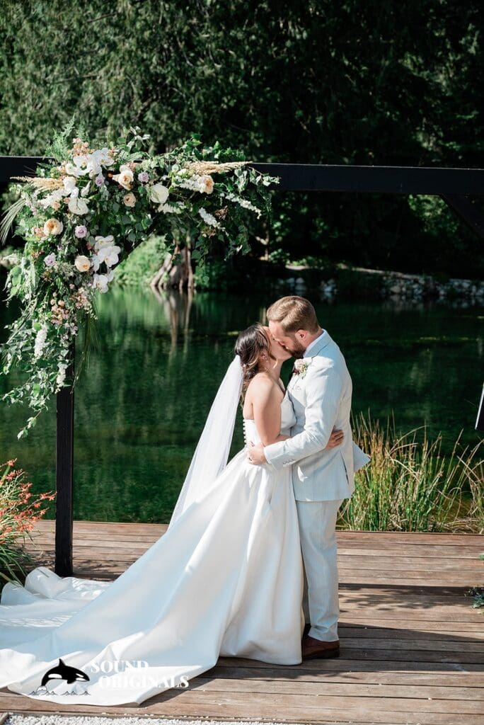 Gray Bridge Wedding // Van + Andrew -