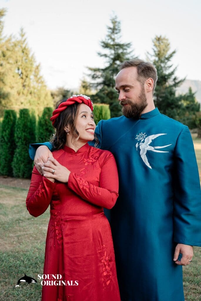 Gray Bridge Wedding // Van + Andrew -