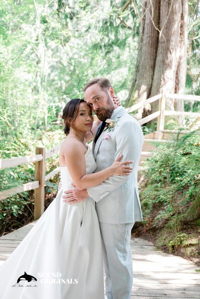 Gray Bridge Wedding // Van + Andrew -