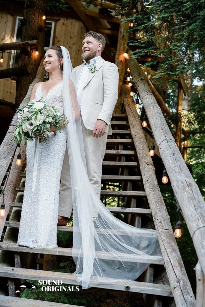 Mountain View's Tree House Joint Wedding // Stephanie + Devin -