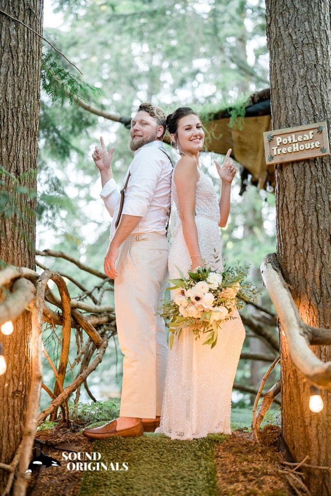 Mountain View's Tree House Joint Wedding // Stephanie + Devin -