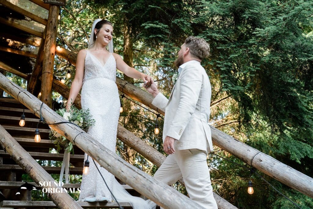 Mountain View's Tree House Joint Wedding // Stephanie + Devin -