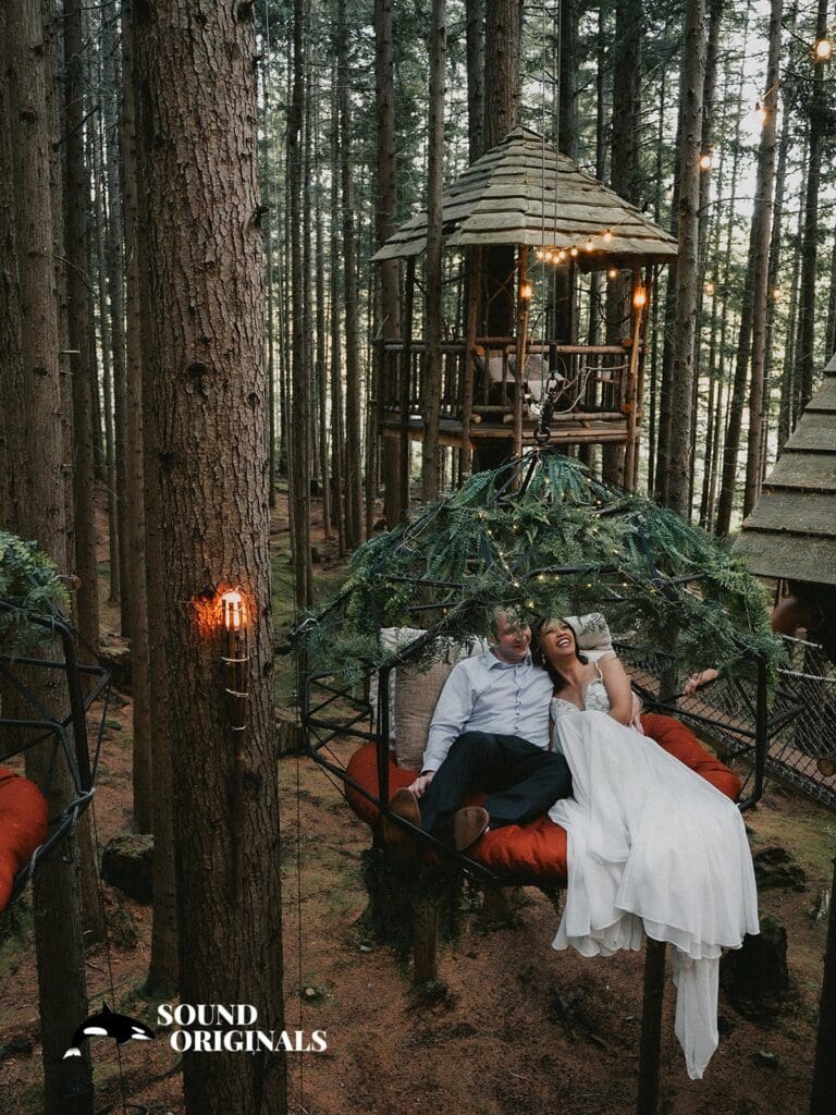 Bea + Ryan Redmond Emerald Forest Wedding -