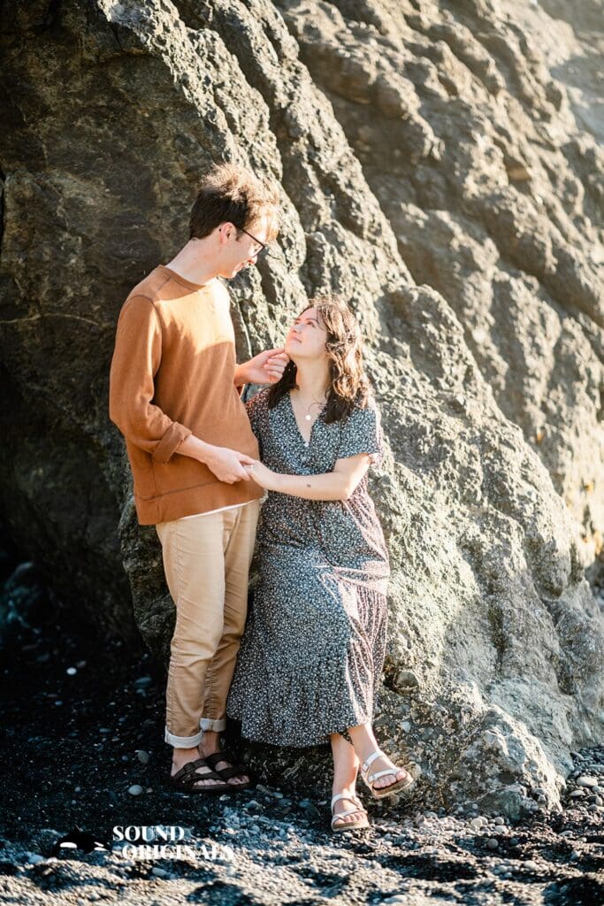 Ruby Beach Engagement // Reeghan & Cameron -