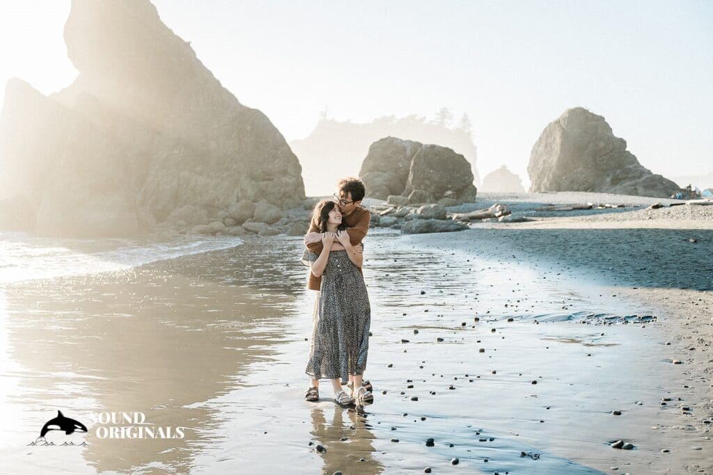 Ruby Beach Engagement // Reeghan & Cameron -