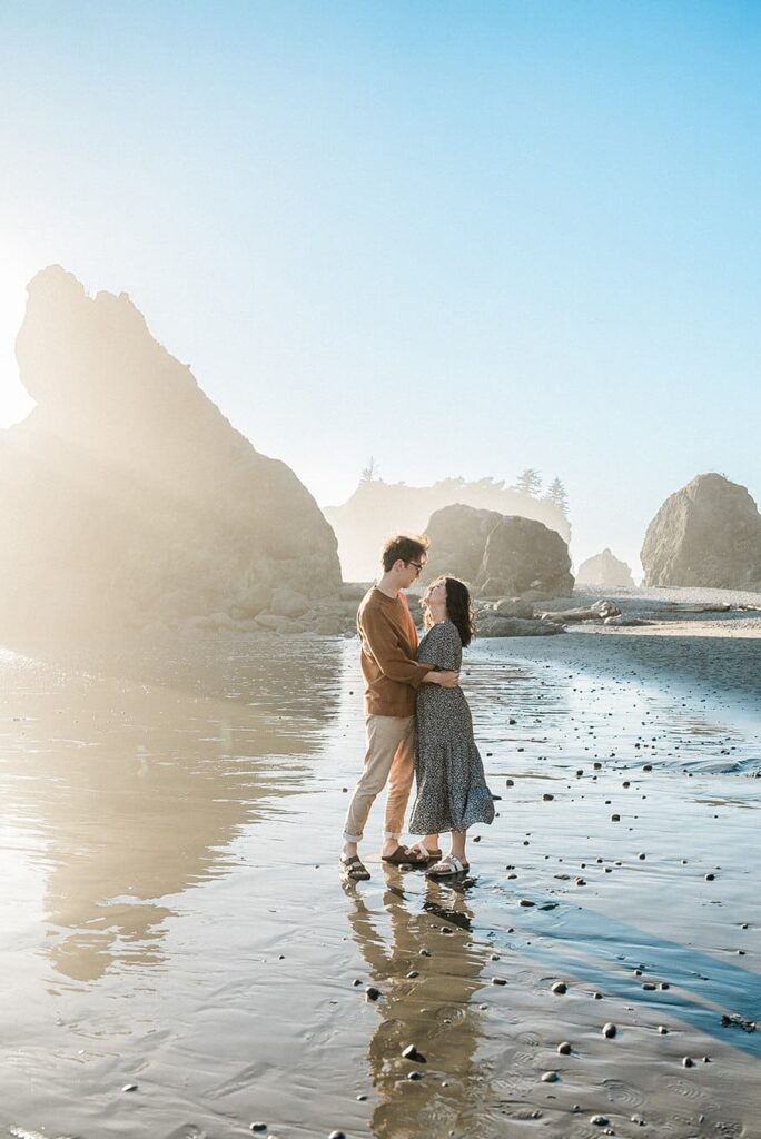 Ruby Beach Engagement // Reeghan & Cameron -
