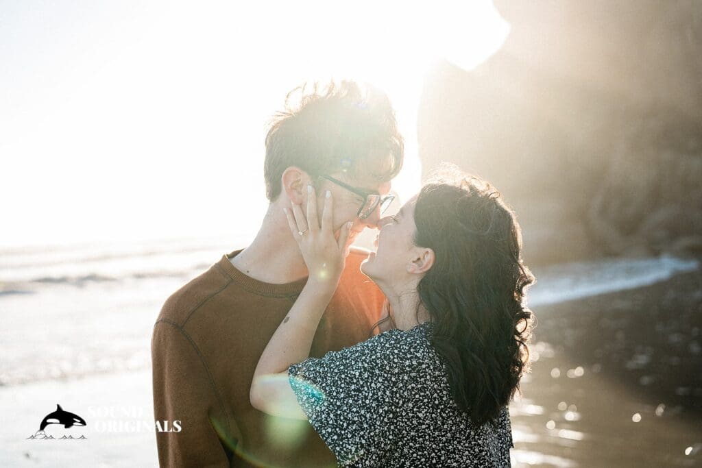 Ruby Beach Engagement // Reeghan & Cameron -