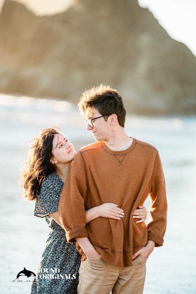 Ruby Beach Engagement // Reeghan & Cameron -